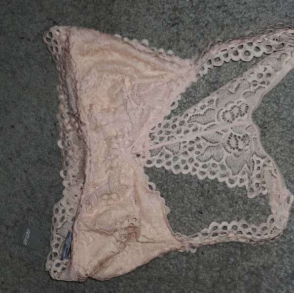 Aerie Lace Light Pink Medium Bralette - Picture 3 of 3